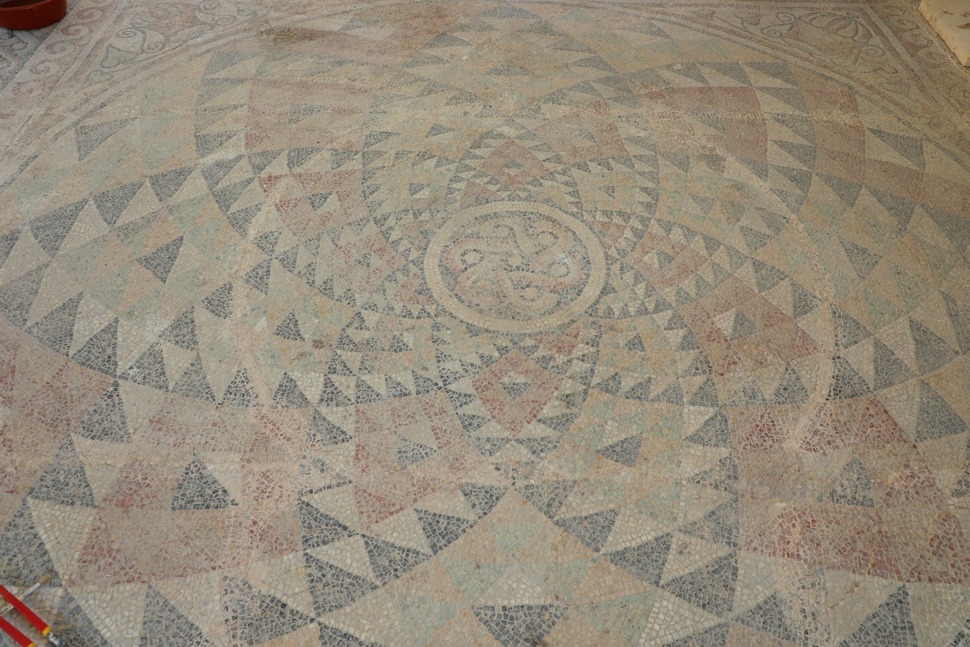 Ancient city of Myrleia's mosaics revived in Türkiye