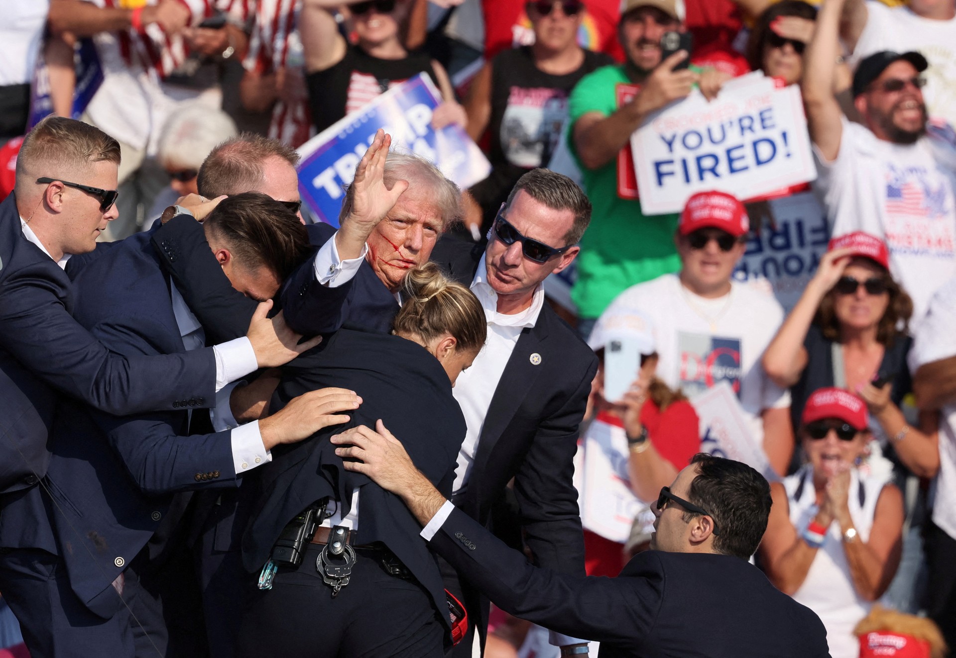 Secret Service agents placed on leave over assassination attempt of Trump