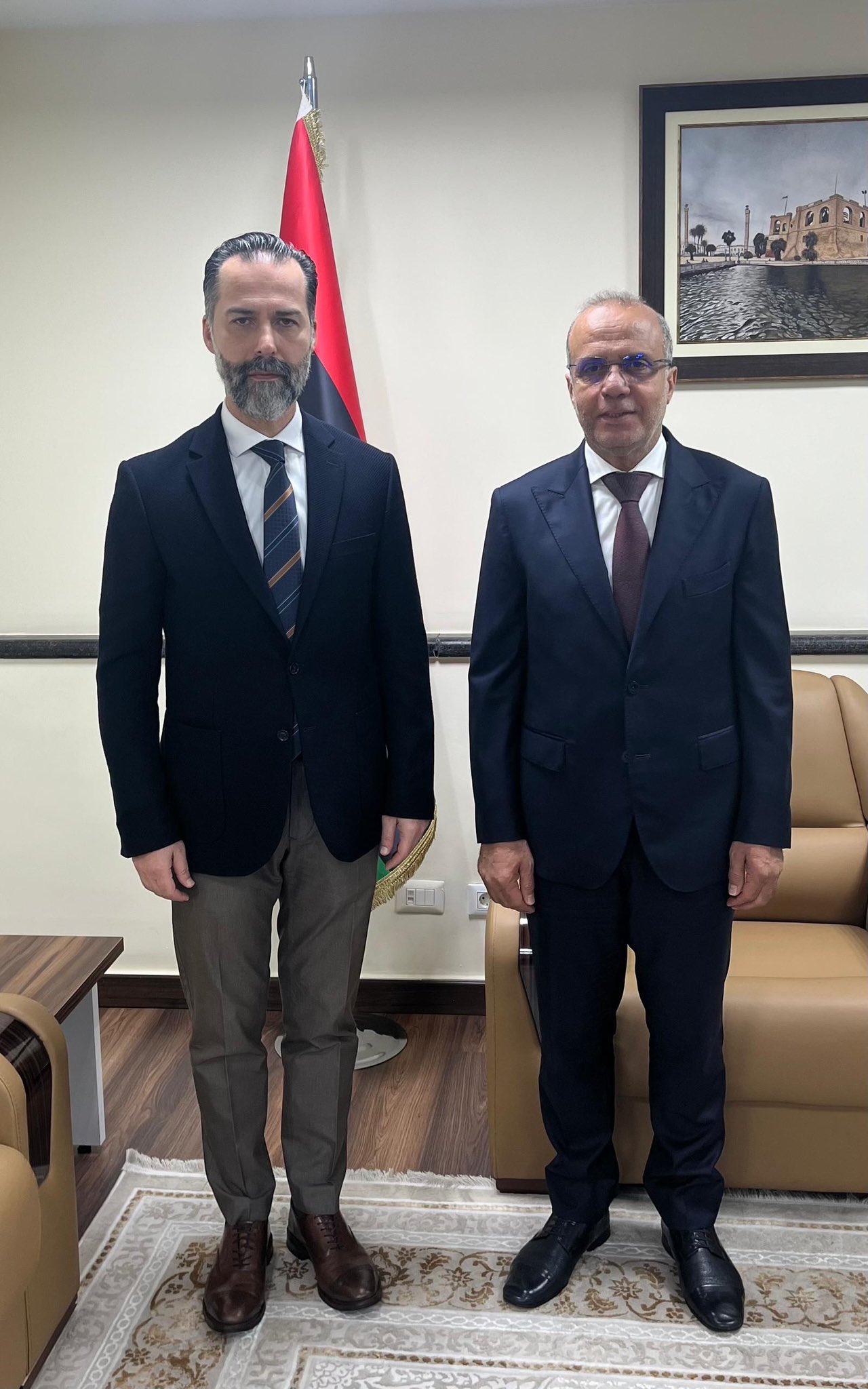 Libyan Presidential Council VP and Turkish ambassador discuss political developments
