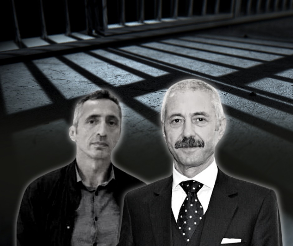 Alaattin Saral (left) Saral mafia gang leader, Sedat Sahin (right) Sahin mafia gang leader (via Serbestiyet)