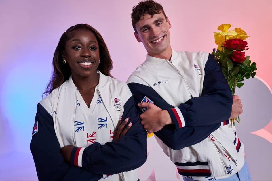 Ben Sherman unveils official Team GB ceremony wear for Paris 2024 Olympics, May 26, 2024. (Photo via Ben Sherman)