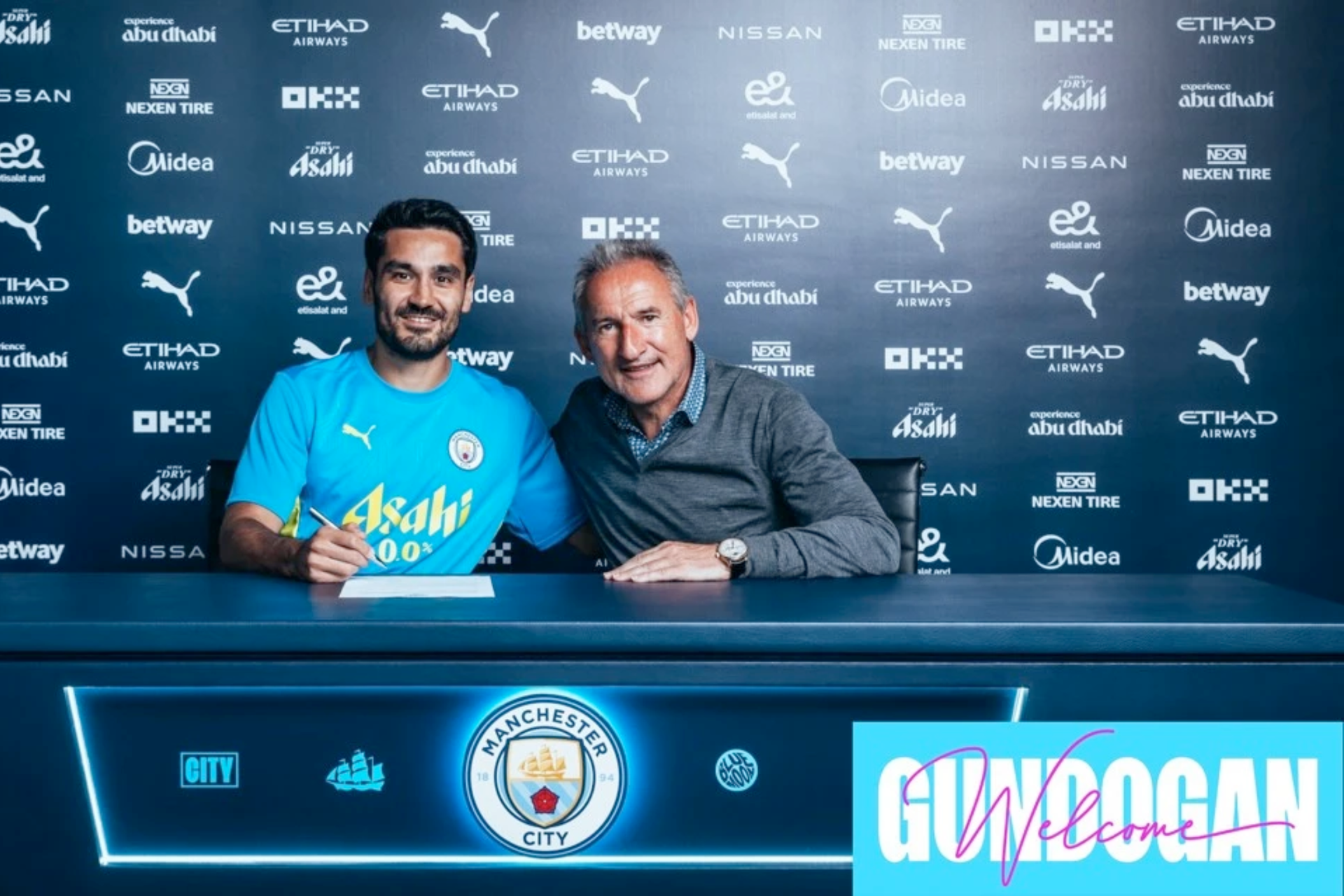 Ilkay Gundogan returns to Manchester City after leaving Barcelona