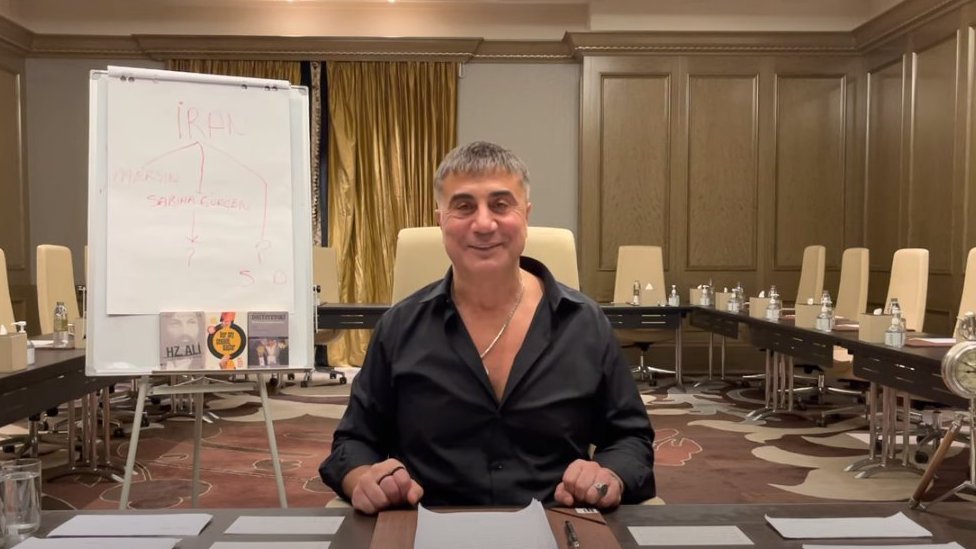 Sedat Peker, mafia leader (via BBC)