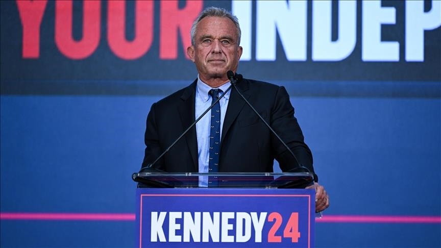 Robert F. Kennedy Jr. to address nation Friday amid reports he will endorse Trump, US, August 22, 2024 (AA Photo)