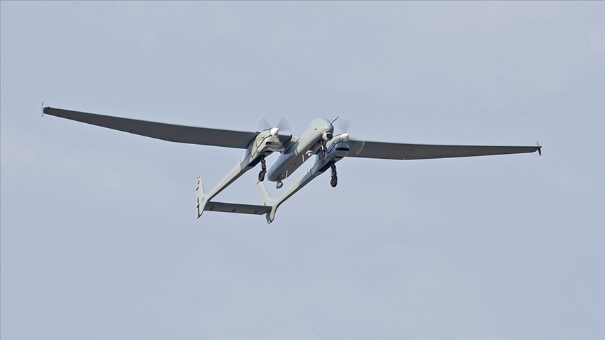 TAI Aksungur UAV on the Aegean, Istanbul, September 28, 2022 (AA Photo)
