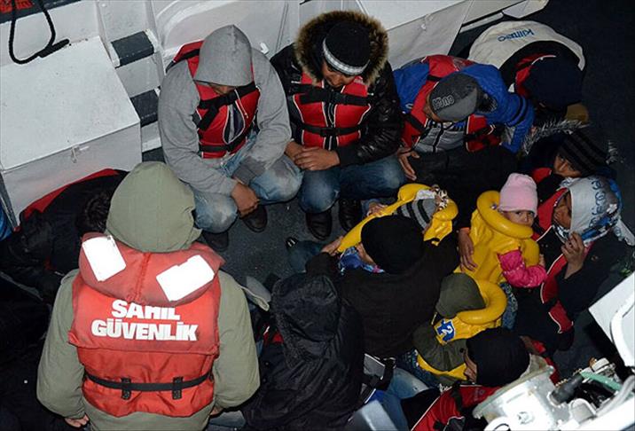 Coast guard rescues 41 irregular migrants off Türkiye