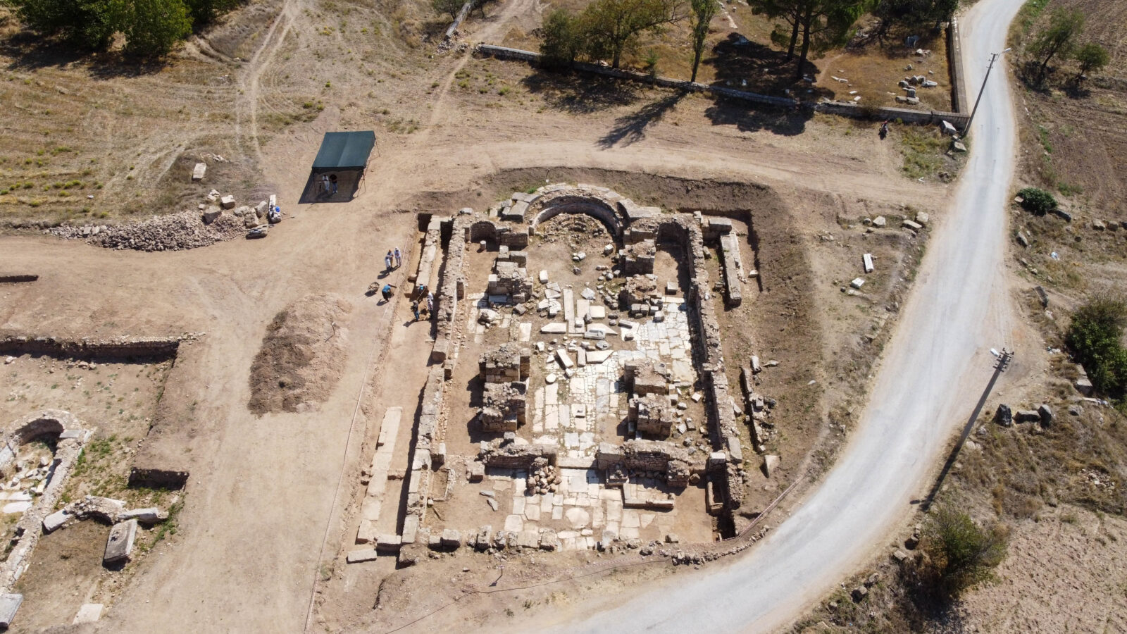 Great Church, Sebaste Ancient City, Usak, Türkiye, September 11, 2024 (AA Photo)