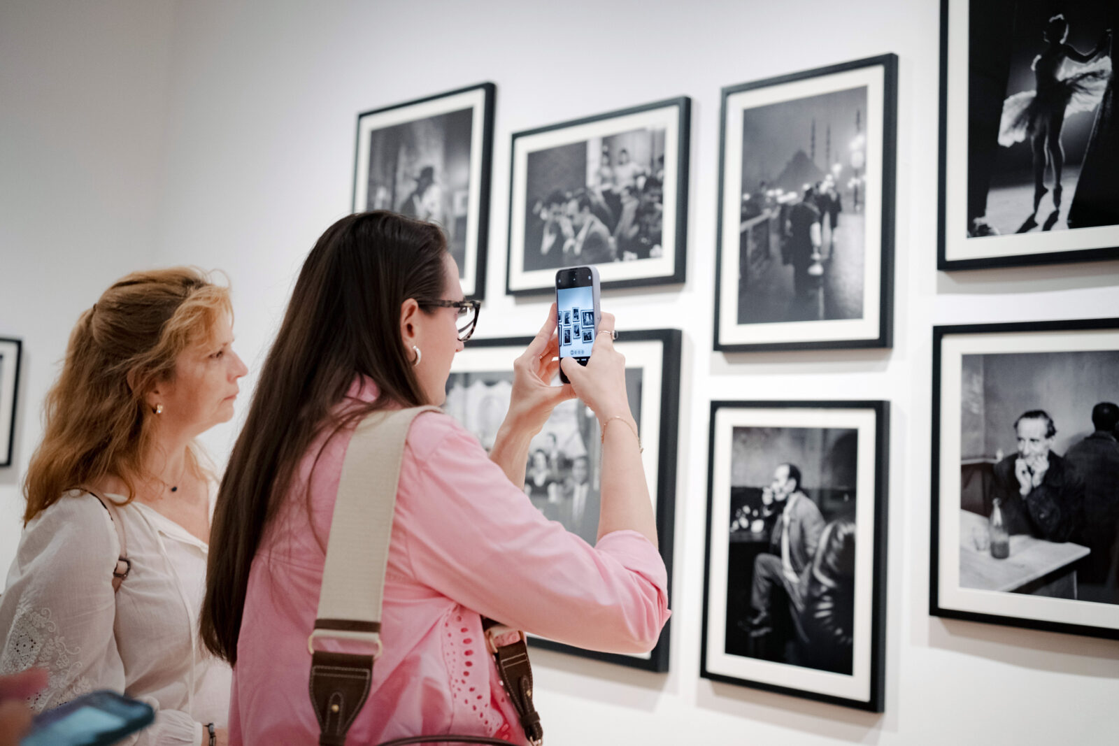Within the scope of the 2024 Turkish-Hungarian Year of Culture, “Ara Guler: Life Through the Lens” photography exhibition opened in Budapest, the capital of Hungary, September 12, 2024 (AA Photo)