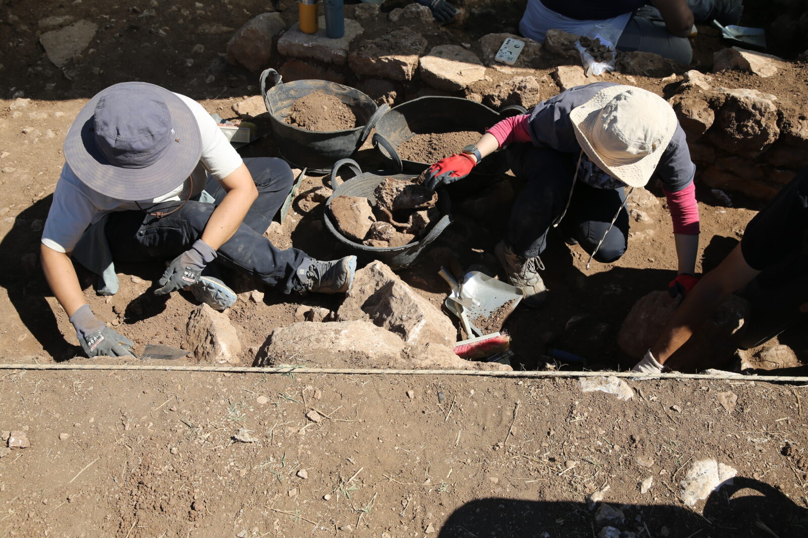 Ongoing excavations in Sefertepe as part of the 