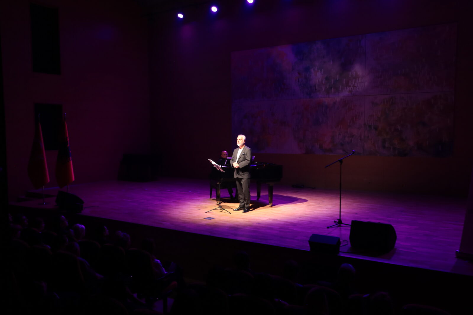 “Turkish Culture Week”, which includes activities to promote Turkish culture, has started in Albania. A concert was performed by Istanbul State Opera and Ballet artists with the participation of many guests in Tirana as part of the Turkish Culture Week, on September 12, 2024. (AA Photo)