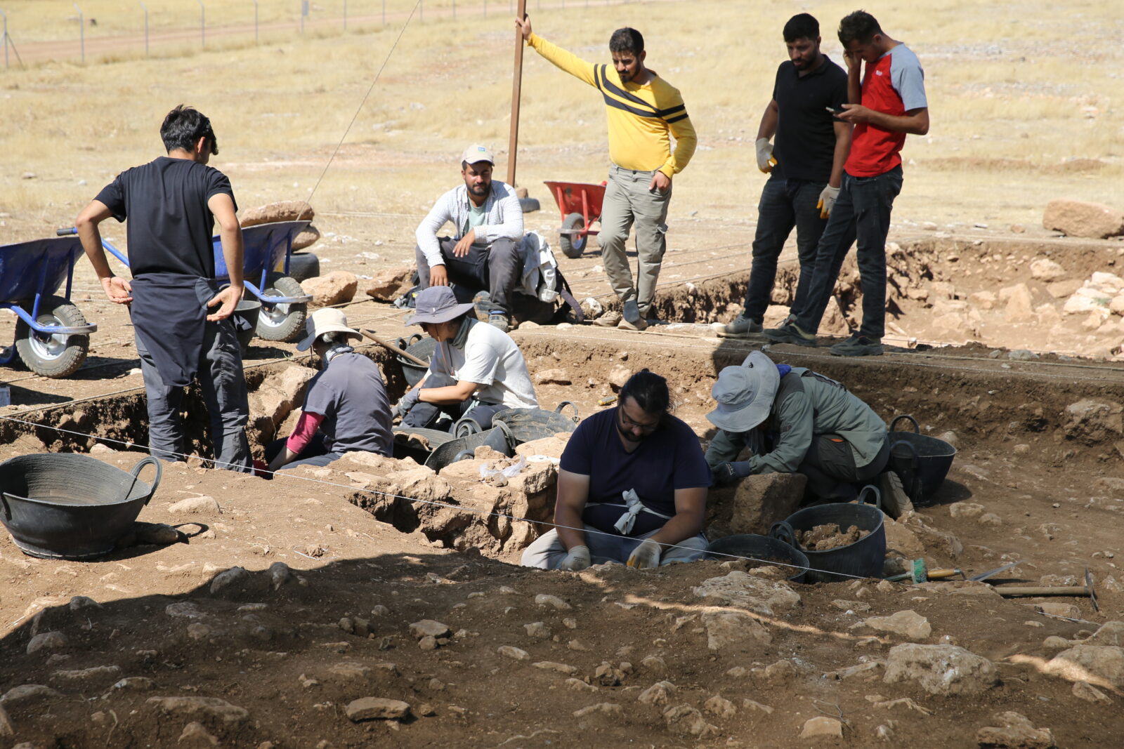Ongoing excavations in Sefertepe as part of the 