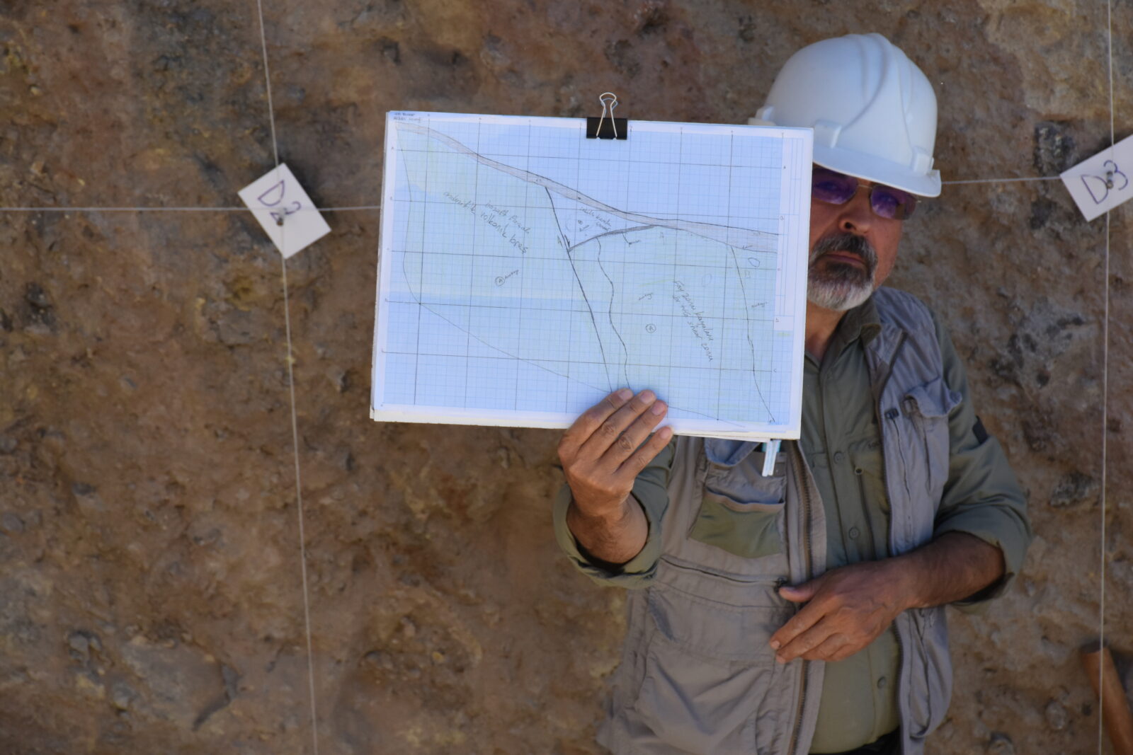 Researchers are intensively studying the effects of the Kahramanmaras earthquakes on the Malatya fault, aiming to uncover insights into seismic risks and future earthquake potential, Türkiye, Sept. 3, 2024. (AA Photo)