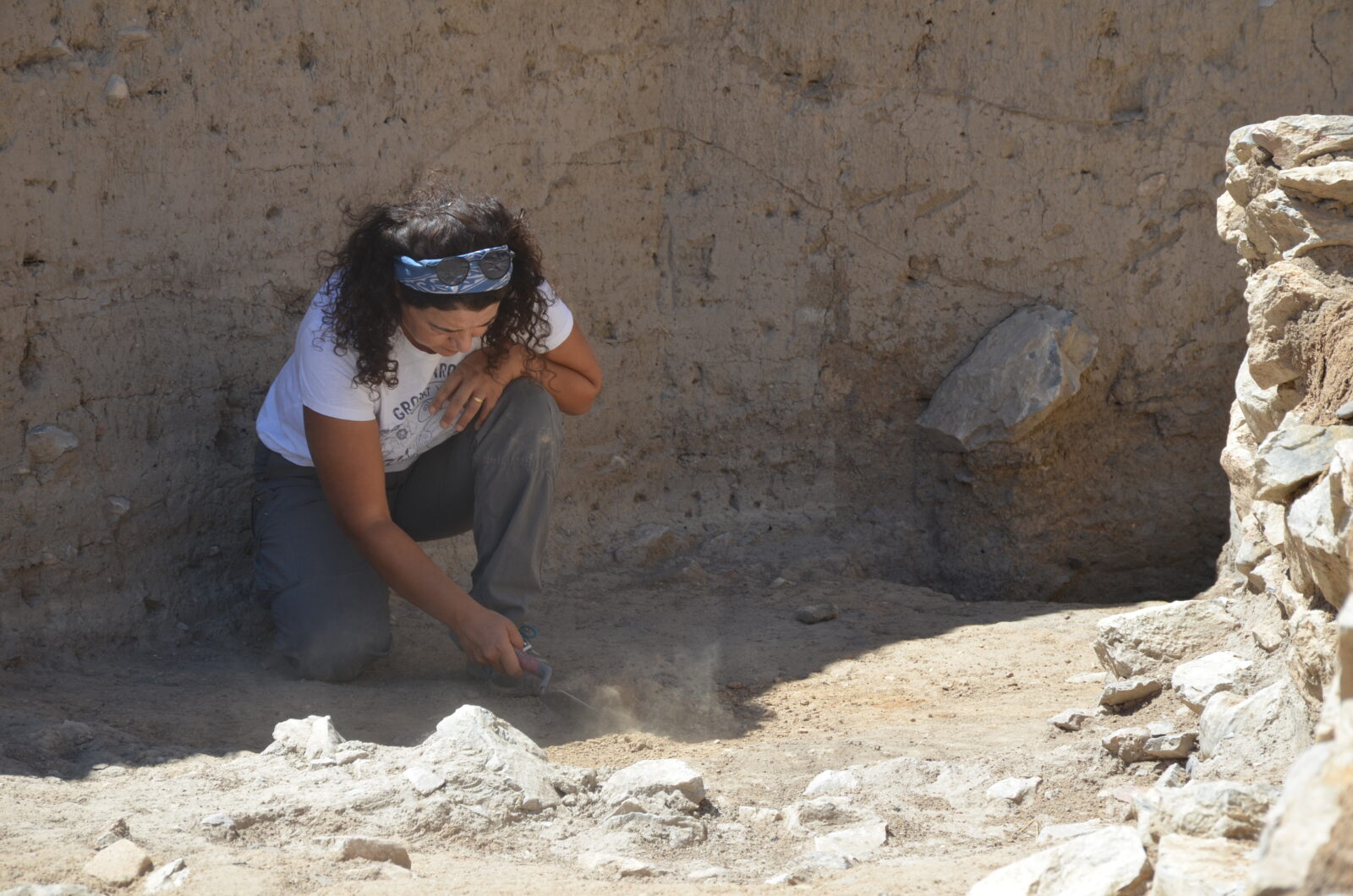 Archaeological excavations at Yassihoyuk in the Afsin district of Kahramanmaras, Türkiye, September 24, 2024. (AA Photo)