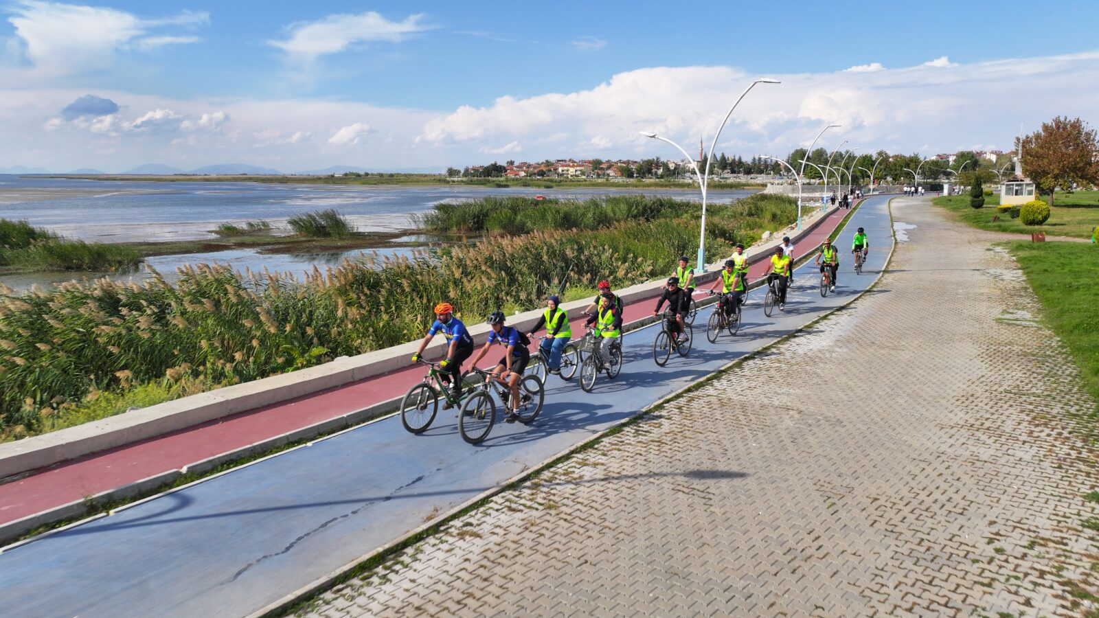 Bicycle tours are being organized in the districts of Konya to better showcase the city's historical and natural beauty and draw attention to these areas, Türkiye, September 25, 2024. (AA Photo)