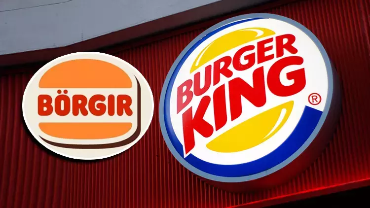 Burger King restaurant in Türkiye and a screenshot from Burger King Türkiye's social media post, September 10, 2024 (Photo via habervakti)