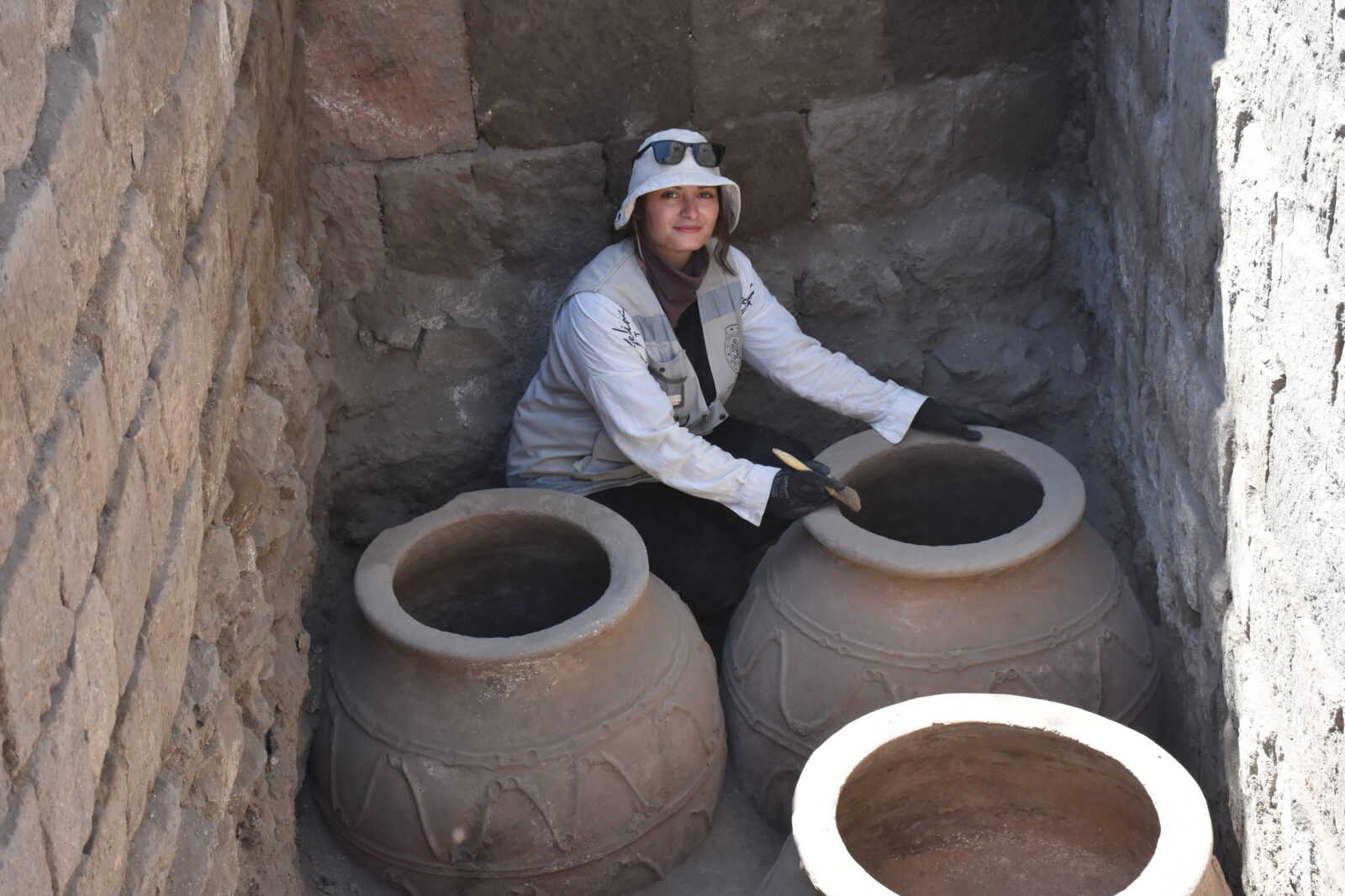 Excavations in northeast Türkiye uncover medieval Seljuk-era food storage