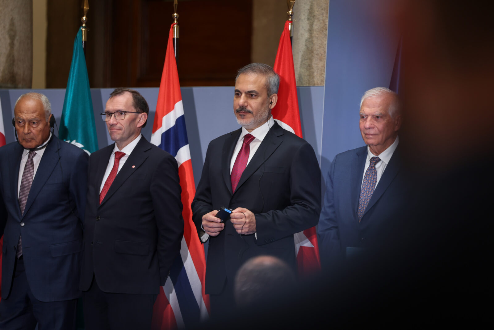 Turkish defense minister speaks ahead of NATO meeting