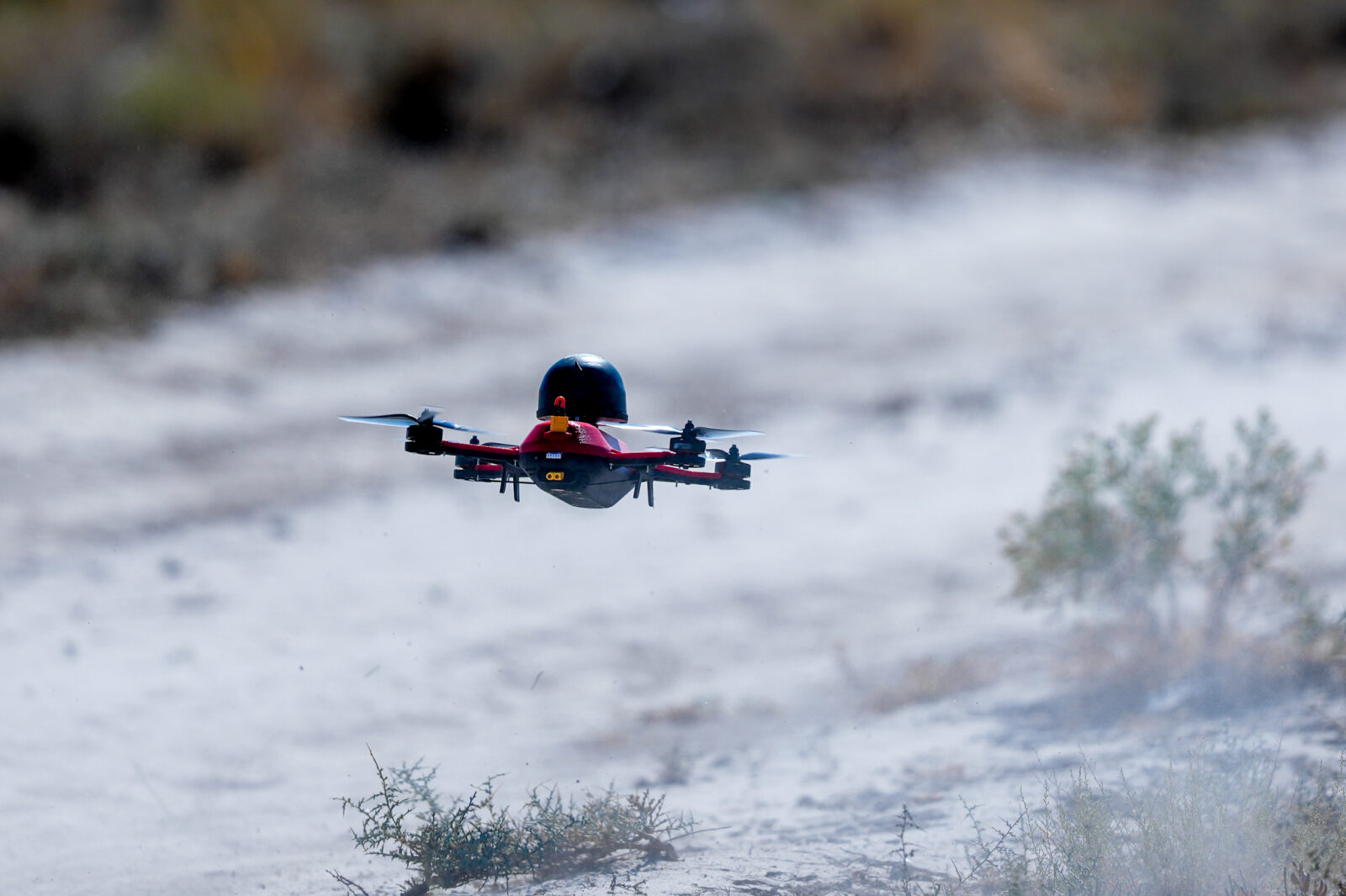 ANKARA, TURKIYE - JULY 12: A general view of the view of the FPV kamikaze drone AZAT produced by Robit Teknoloji, one of the unmanned aerial vehicle manufacturers in Ankara, Turkiye on July 12, 2024. FPV kamikaze drone AZAT, controlled with virtual reality glasses and ready for mass production, allows intervening against land and air threats with low risk and cost, with different ammunition options up to 1000 grams. ( Mustafa Çiftçi - Anadolu Agency )ANKARA, TURKIYE - JULY 12: A general view of the view of the FPV kamikaze drone AZAT produced by Robit Teknoloji, one of the unmanned aerial vehicle manufacturers in Ankara, Turkiye on July 12, 2024. FPV kamikaze drone AZAT, controlled with virtual reality glasses and ready for mass production, allows intervening against land and air threats with low risk and cost, with different ammunition options up to 1000 grams. ( Mustafa Çiftçi - Anadolu Agency )