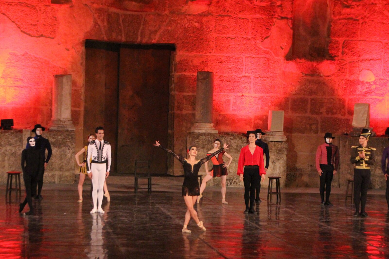 Astana Ballet Theatre performed Carmen and Tango Fire as part of the 31st International Aspendos Opera and Ballet Festival held in Antalya, Türkiye, September 2023, 2024 (AA Photo)