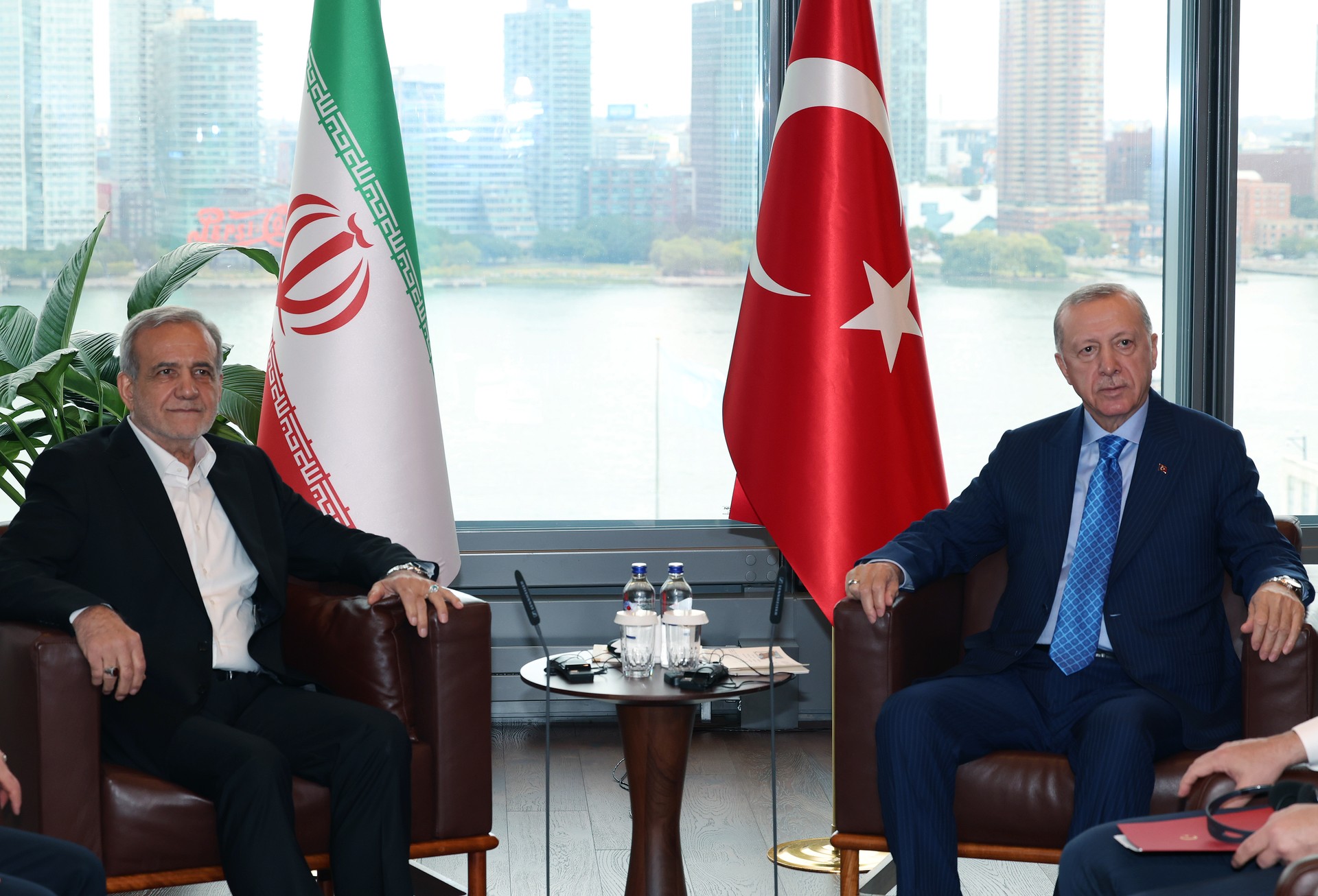 Erdogan calls for global action against Israel's violations during high-level meetings