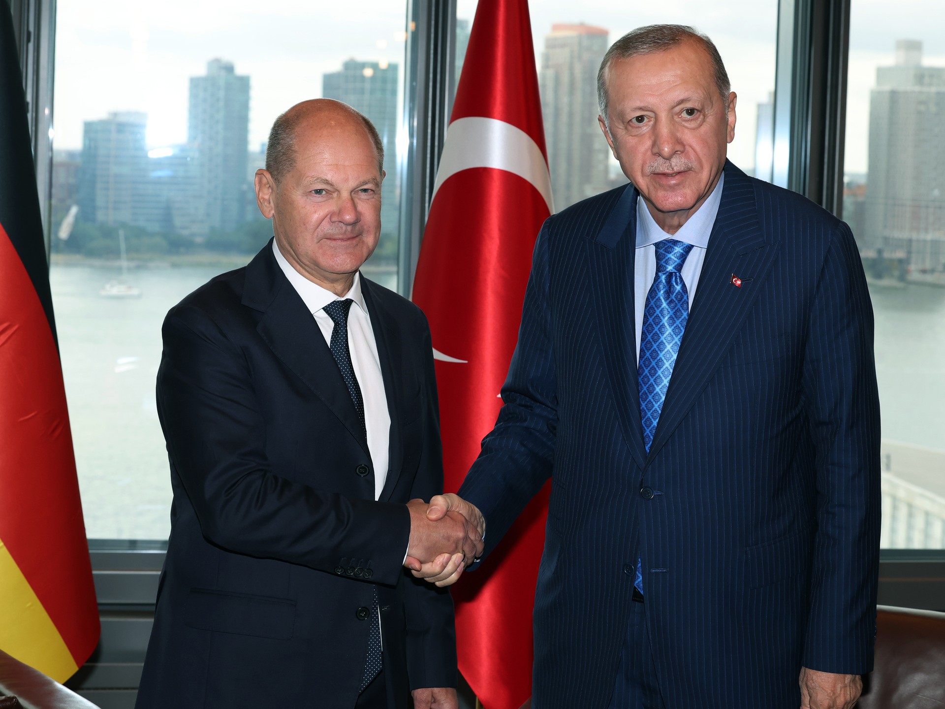 Türkiye ready to enhance relations with Germany, Erdogan tells Scholz