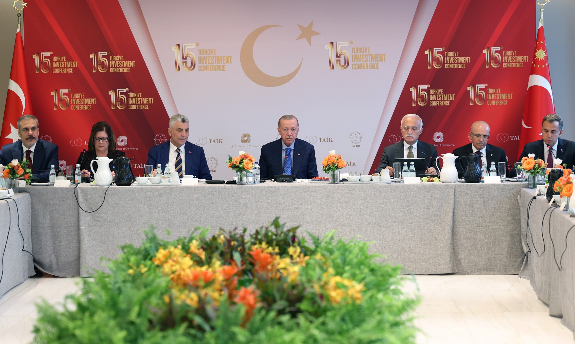 Erdogan emphasizes growing economic ties with US at investment conference