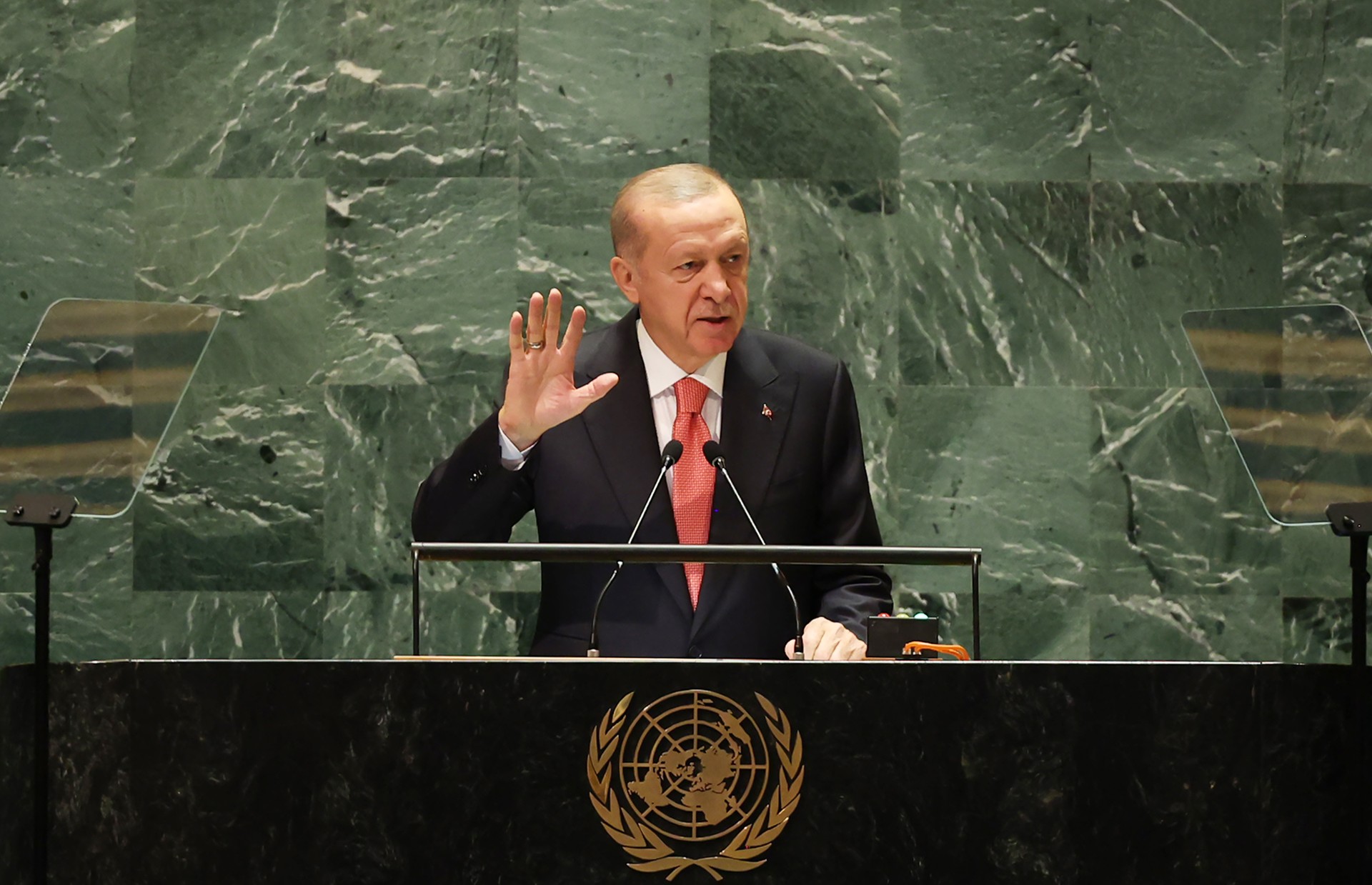 Erdogan calls for coercive action on Israel: ‘UN system dying with children in Gaza’