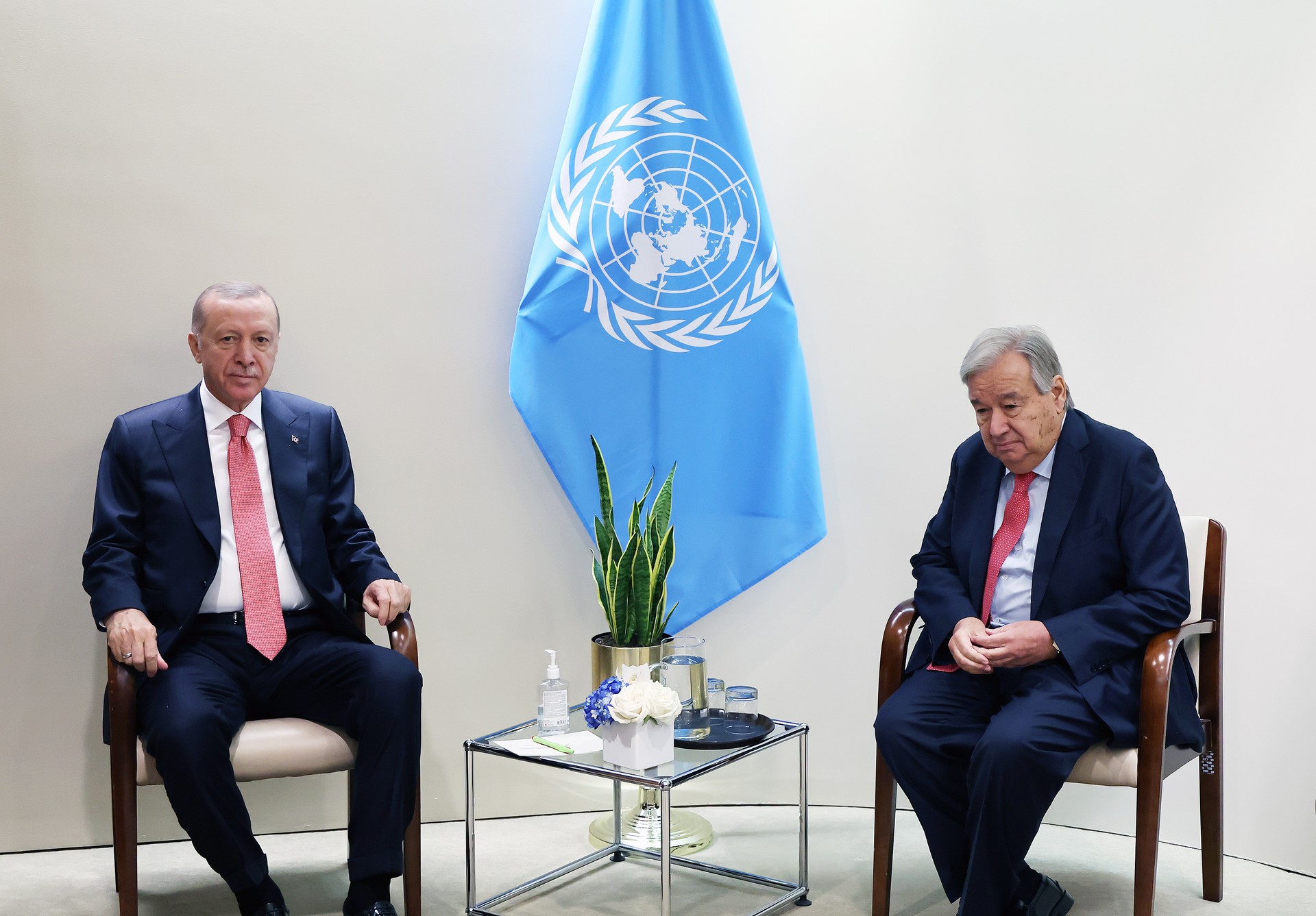 Israeli genocide in Palestine is shameful, Erdogan tells UN Chief Guterres