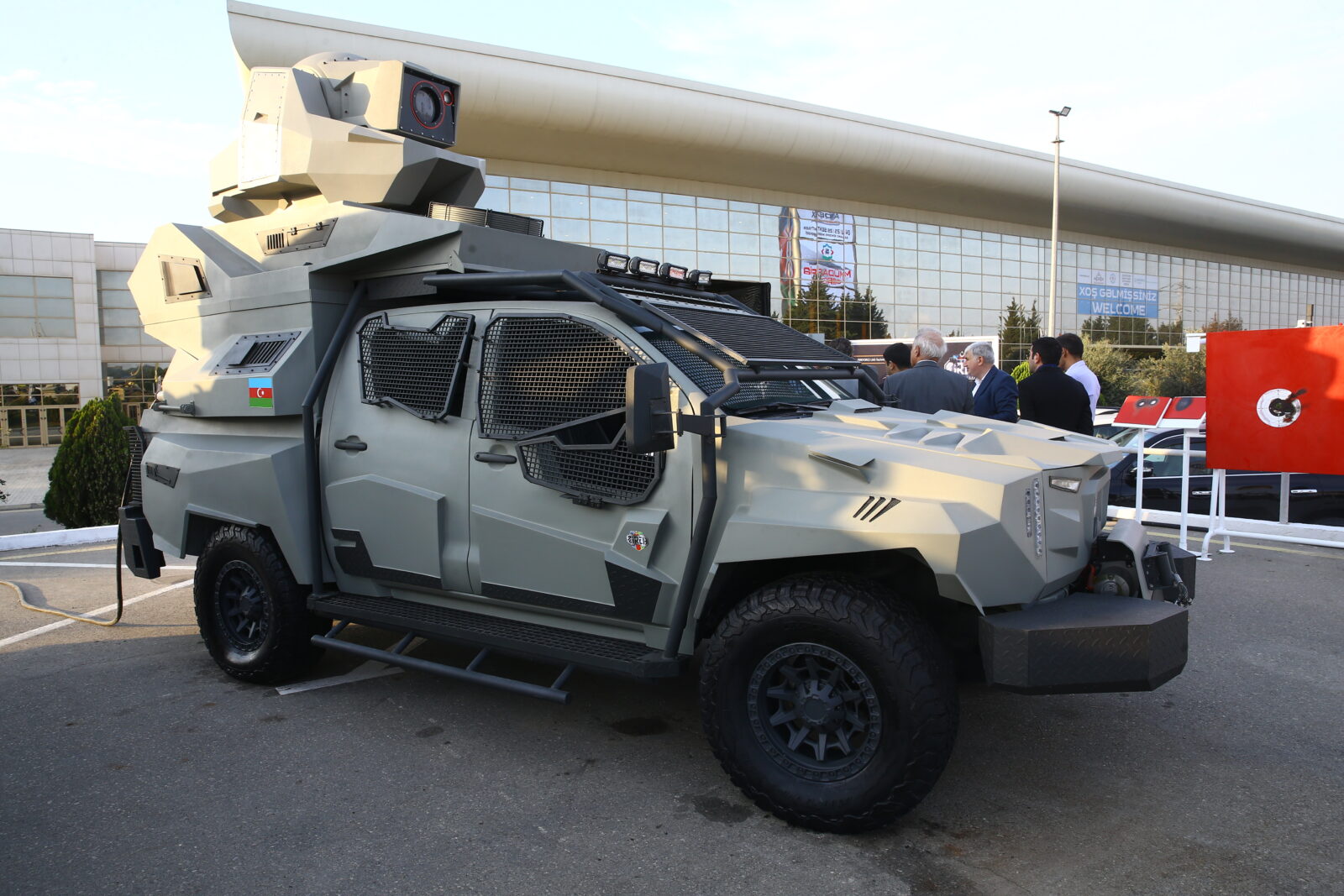 Azerbaijan unveils its 1st domestically produced laser weapon Fireforce