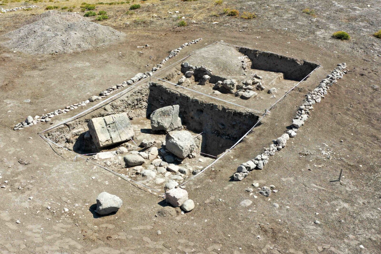 Excavations at the ancient city of Lystra, one of the most important cities in the history of religions and Christianity, Konya, Türkiye, Sept. 1, 2024 (AA Photo)