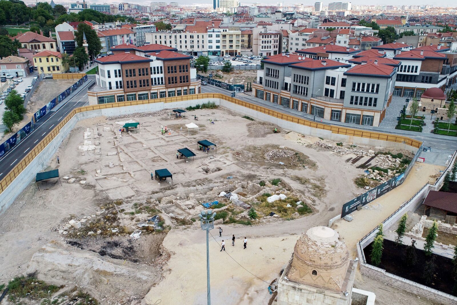 Archaeopark work underway in <a href=