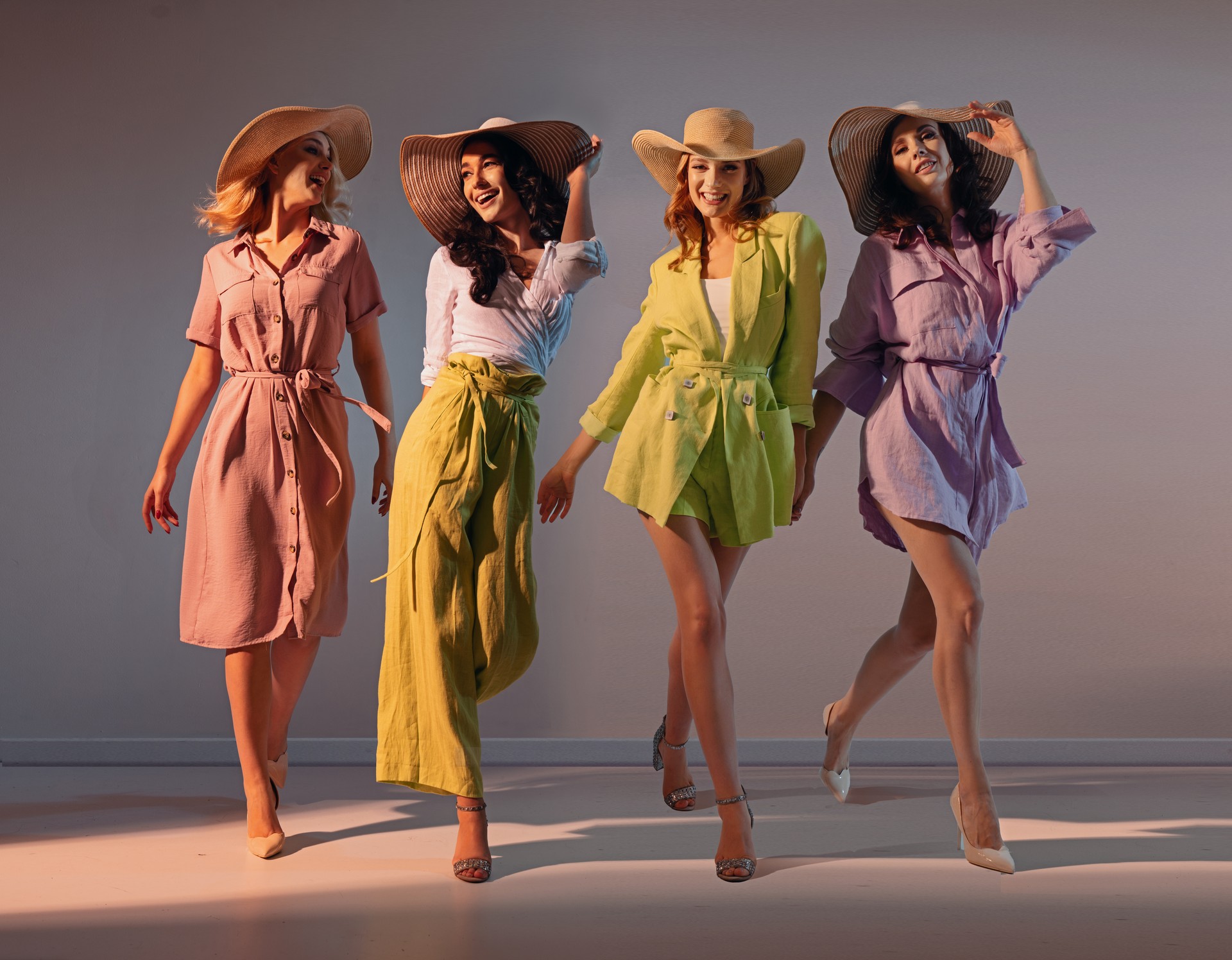 Beautiful young women , summer fashion concept. (Adobe Stock Photo)
