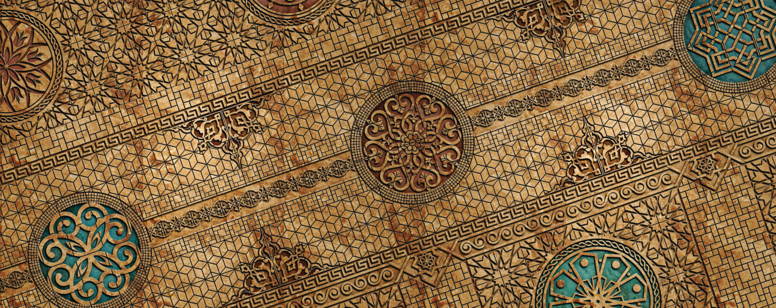 Intricate patterns of Ottoman motifs, once symbols of high status and diplomacy, continue to inspire with their rich cultural heritage and timeless elegance, September 2024. (Photo Adobe Stock)