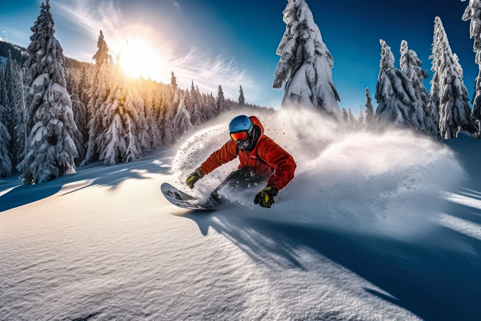 Carve through the pristine snow and experience the exhilaration of snowboarding in the breathtaking winter wonderland of Türkiye, Sept. 10, 2024. (Adobe Stock Photo)