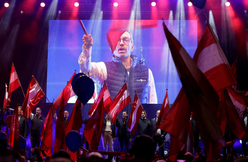 Head of Freedom Party (FPO) Herbert Kickl attends their final election rally in Vienna, Austria, September 27, 2024 (Reuters Photo)
