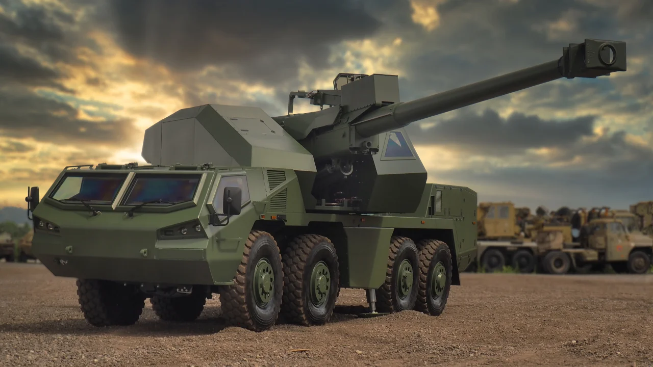 Azerbaijan receives 1st 155 mm L-45 Dita howitzer from Czech Republic