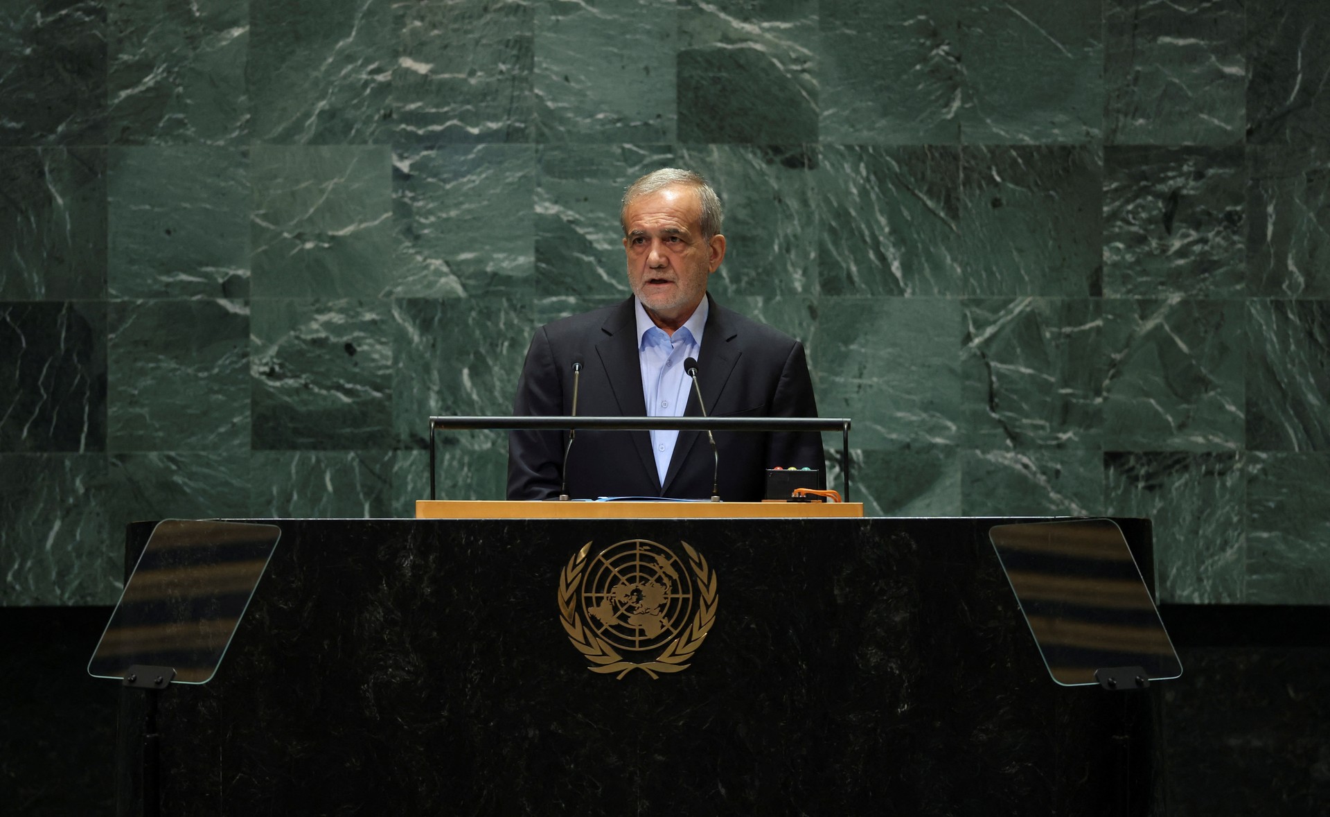 Iranian president blames US for Nasrallah's death