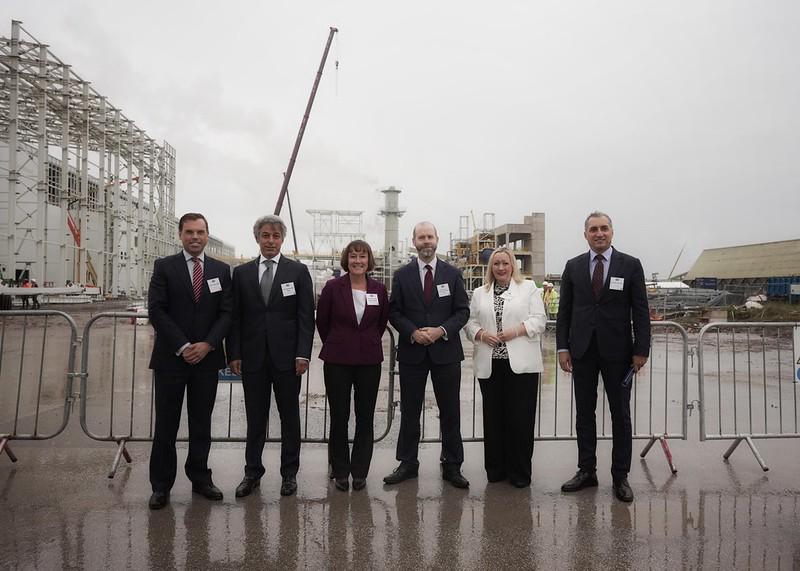 Secretary of State for Wales Jo Stevens along with other officials. (via X)