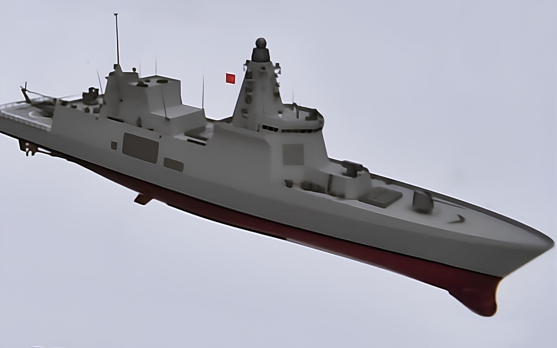 Türkiye's TF-2000 air defense frigate construction begins