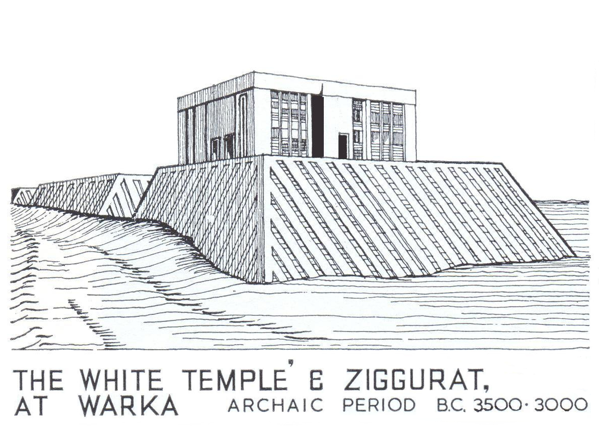 The design of the ziggurat was probably a precursor to that of the Egyptian pyramids, the earliest of which dates to c. 2600 BC (Photo via Wikimedia)