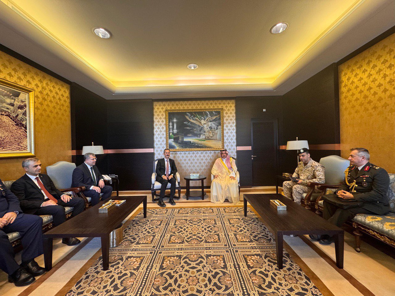 Turkish delegation that visited the Saudi Arabia for strengthening defense industry cooperation. (via X) 