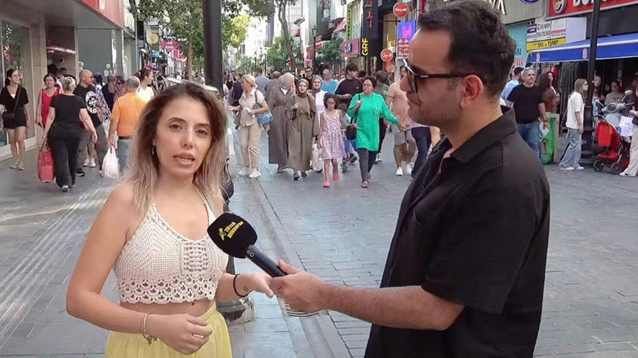 Dilruba K., the woman who gave an interview as part of a vox pop in Türkiye about the ban on Instagram was subsequently arrested. (via Oda TV)