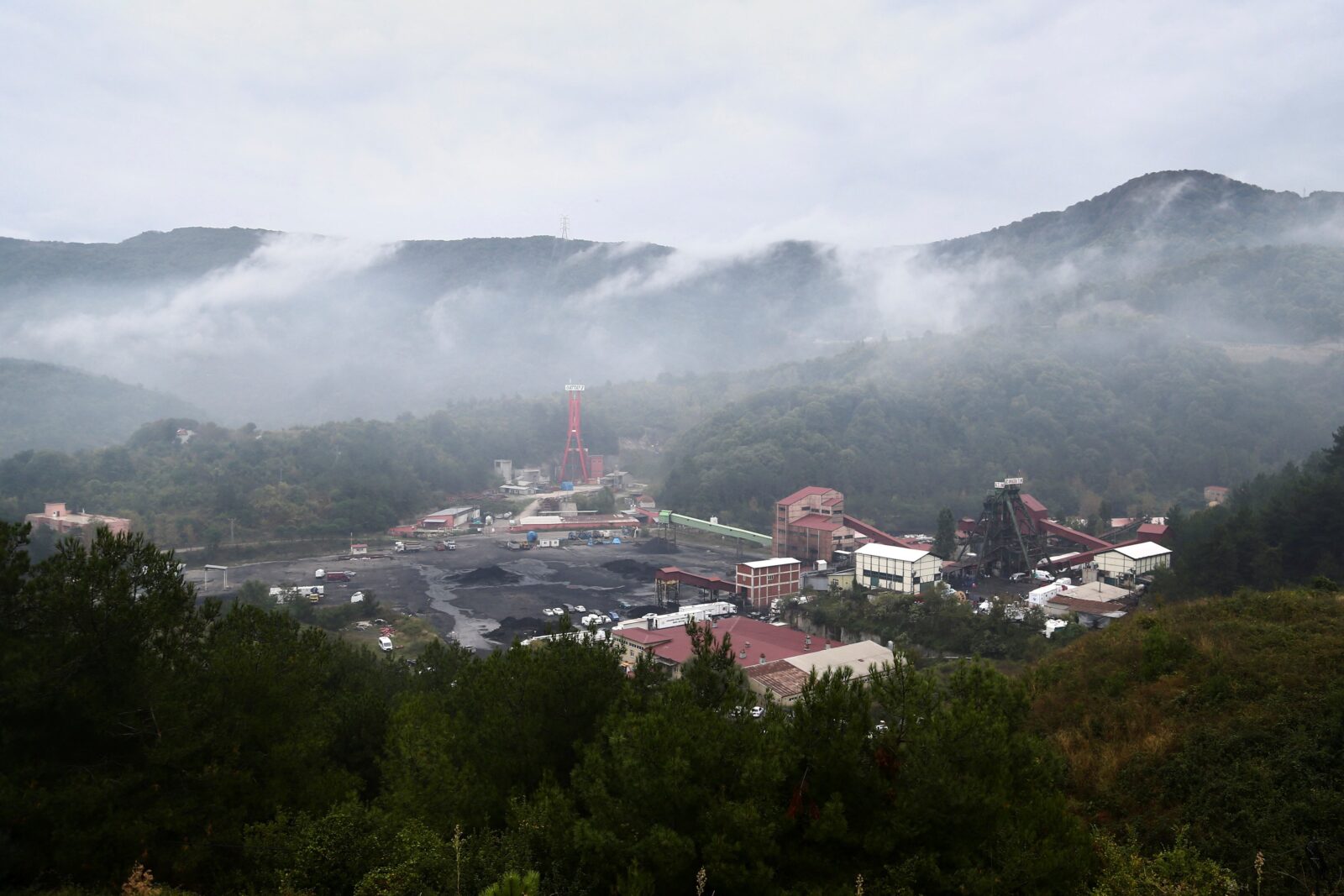 General view shows Amasra coal mine in the northern province of Bartin, Türkiye October 16, 2022 (Reuters Photo)