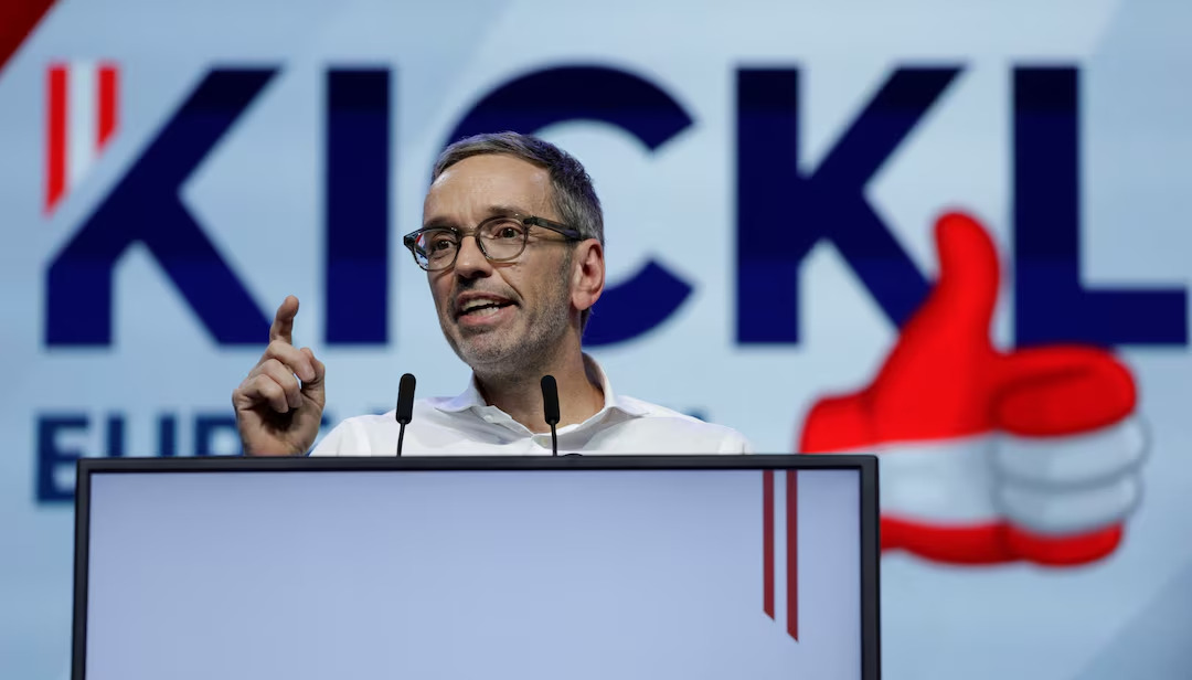 Herbert Kickl, Vienna, Austria, September 29, 2024 (Reuters Photo)