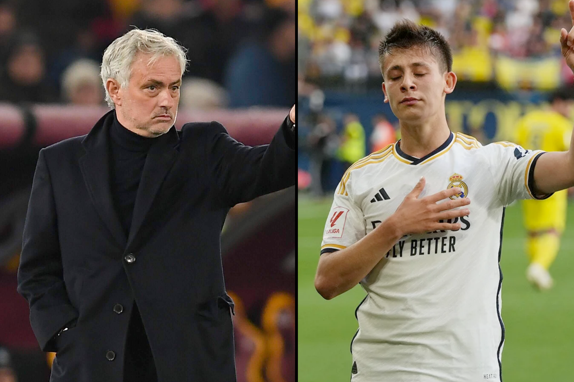 Fenerbahce coach Jose Mourinho talks about Arda Guler, Real Madrid