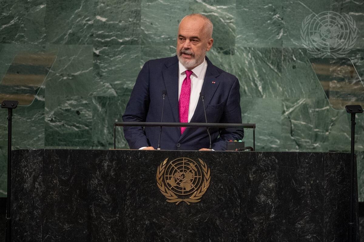 Israel's Balkan ally Edi Rama blasts claims about relocating Gazans to Albania