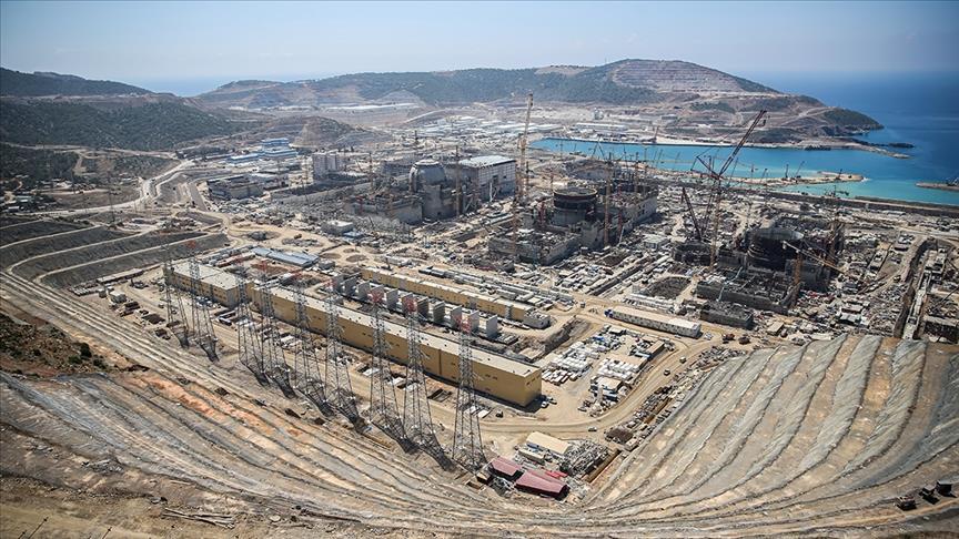 Akkuyu Nuclear first reactor construction, AA Photos