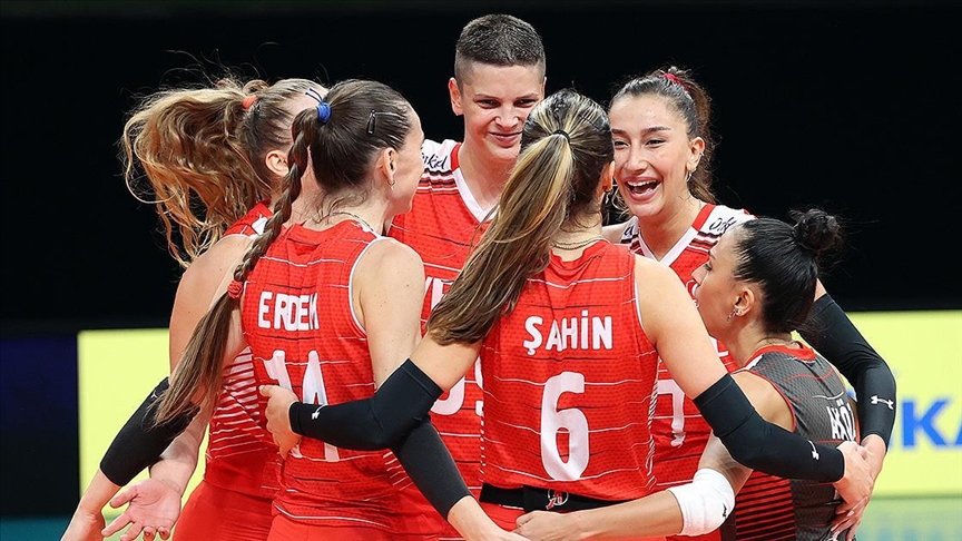 With every victory, the Türkiye women's volleyball team has transformed from a symbol of national hope into a true international volleyball powerhouse, Sept. 27, 2022. (AA Photo)