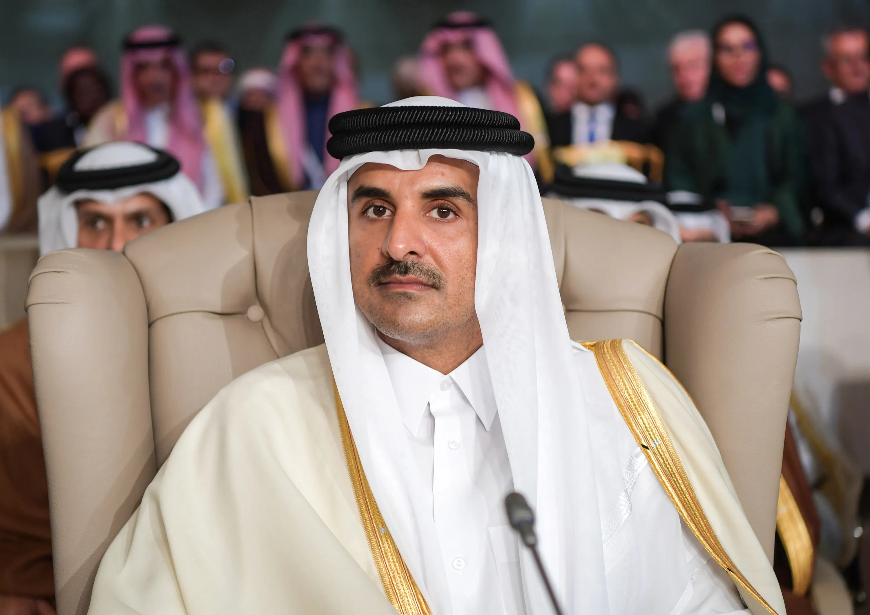 Qatar's emir to visit Damascus, 1st head of state to meet new Syrian leadership