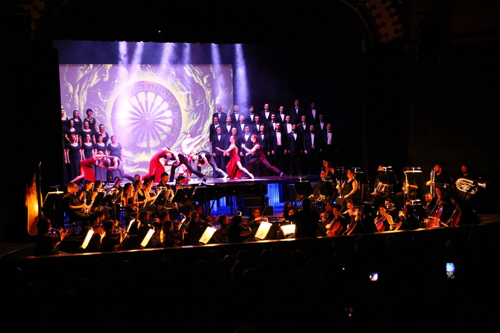 Mersin State Opera and Ballet (MDOB) opened its 2024-2025 season with an inaugural concert, Türkiye, October 1, 2024 (AA Photo)